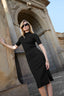 VERONA SKIRT - NERO - AVENUE95 - Women's Fashion Suit Workwear Clothing Designer Label Australia 